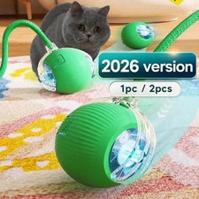 New Automatic Rolling Ball Toy For Cats Rechargeable Interactive Pet Toy