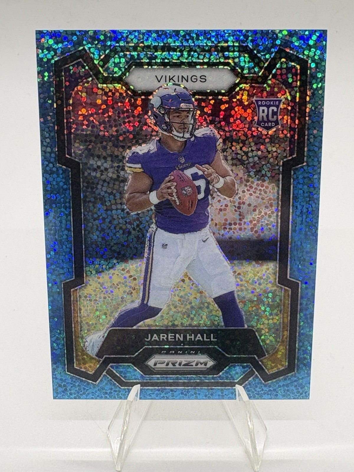 2023 Panini Prizm Rookies Blue Sparkle Prizm /96 Jaren Hall #367 Rookie RC