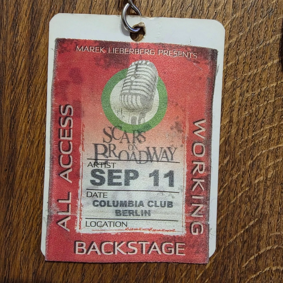 "System of a Down" + "Scars on Broadway" All Access Artist Laminate Backstage - Image 2 of 3