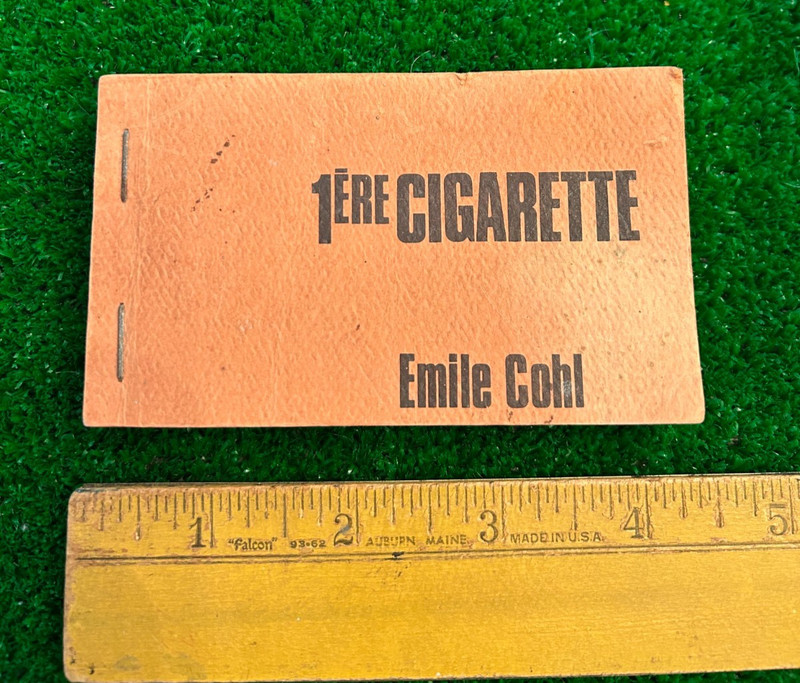 Flip Book “1 Ere Cigarette” Boy Smoking 1st Cigarette 1967 Emil Cohl