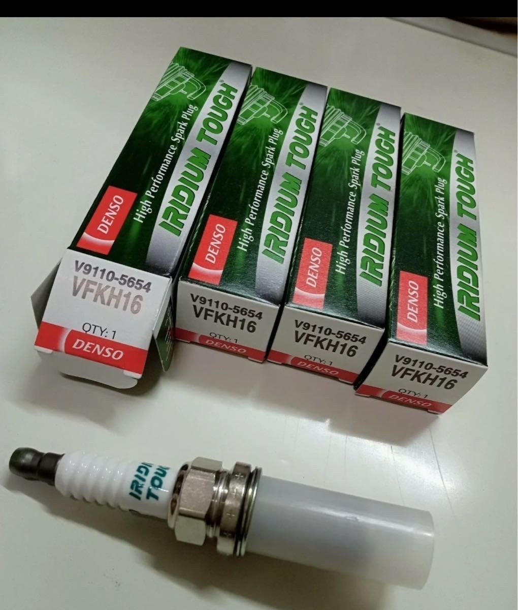 DENSO Aftermarket set VFKH16x4 Long Life Spark Plugs IRIDIUM TOUGH