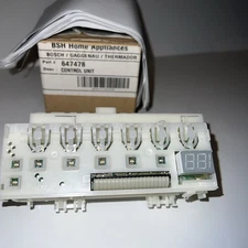 OEM 647478 Bosch Dishwasher Control Unit