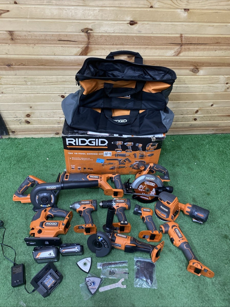 Ridgid 18v What Is The Best Power Tool Combo Kit RIDGID 18V