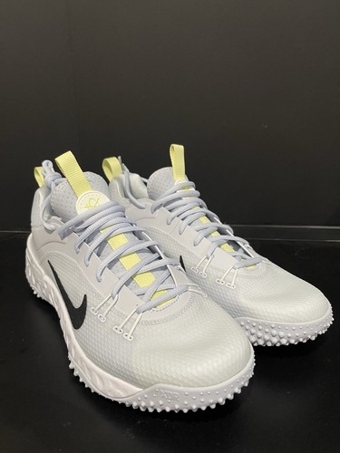Nike Huarache 9 Elite TF LAX SE Turf Lacrosse Shoes Grey Men's 9 FV6148-001 - Picture 2 of 6