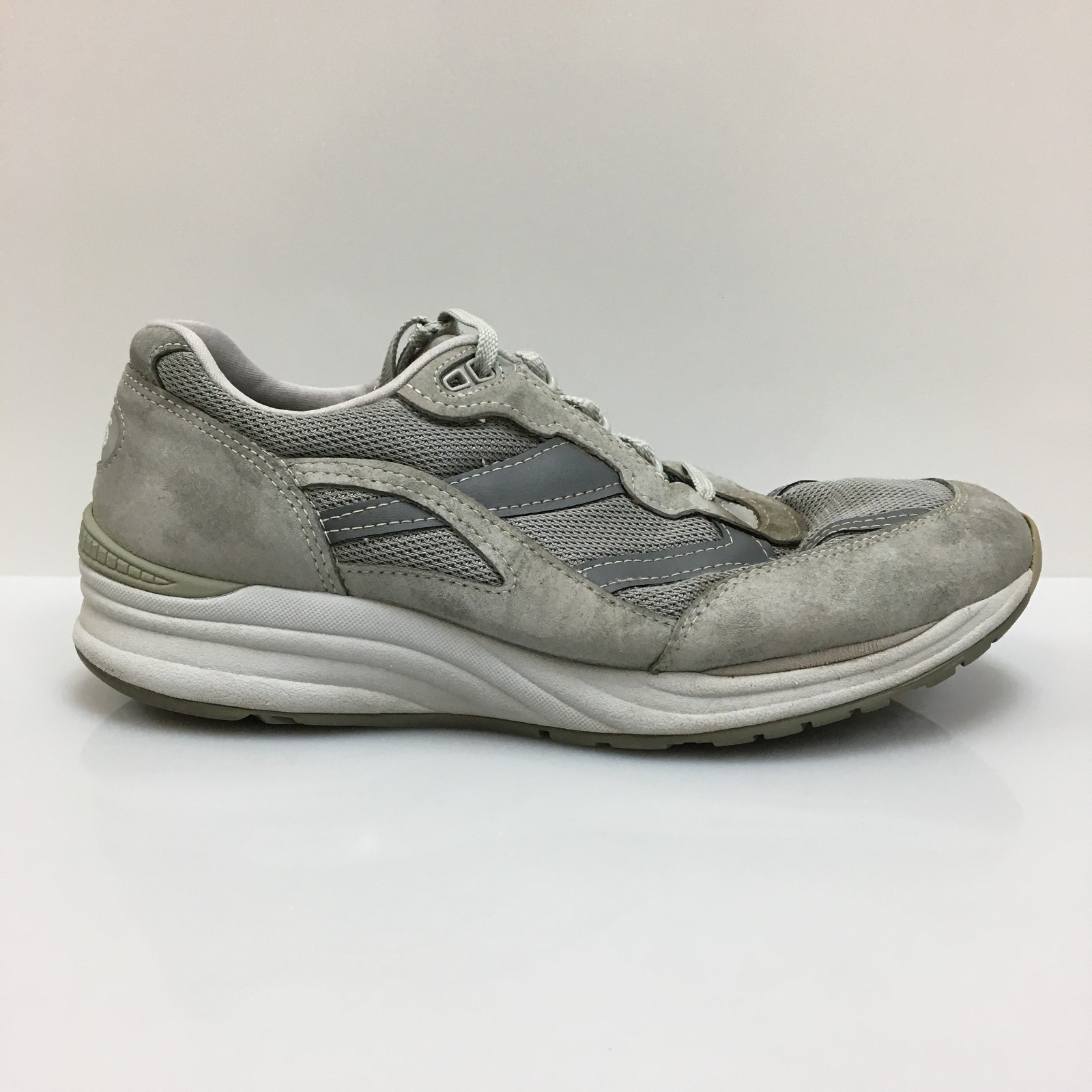 SAS Journey Mesh Mens Gray Athletic Low Top Sneakers Size 11 Comfort Lace Up