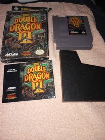 Double Dragon 3 III Nintendo NES con manual 