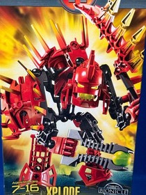 New - XPLODE - Lego 7147 - HERO FACTORY - Bionicle Designer - 2010 SEALED BOX