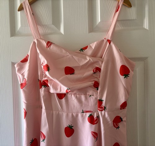 Ladies 50’s Style Summer Dress Size 2XL / 20 BNWT - Picture 3 of 11
