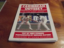 S/C CRICKET BOOK CARIBBEAN ODYSSEY 1991  * MUST SEE *