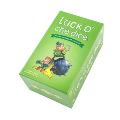 Zark Dice Game Luck O' the Dice Box NM
