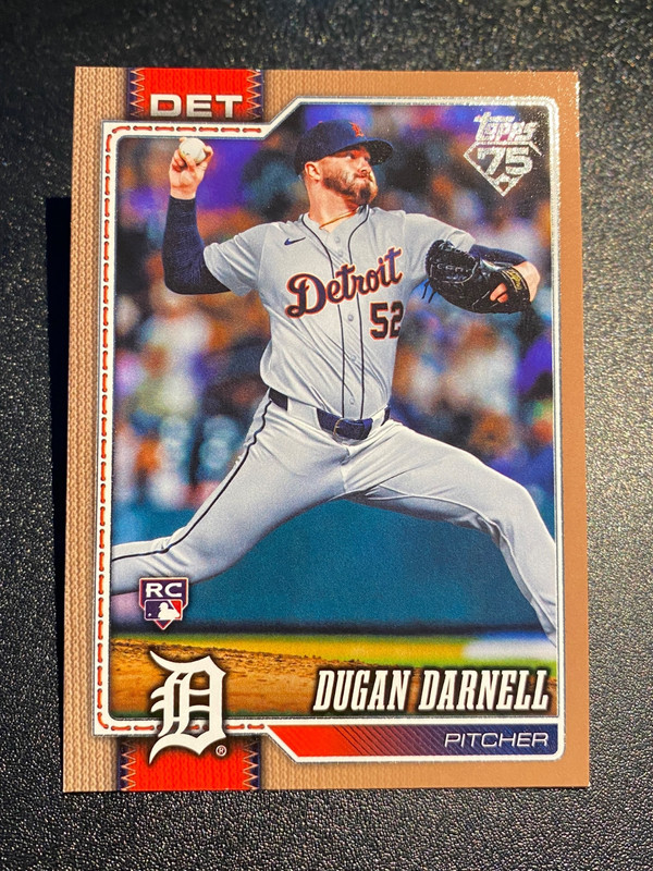 DUGAN DARNELL 2026 TOPPS SERIES 2 Bronze ROOKIE #557 /2026 TIGERS