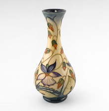 MOORCROFT Pottery ' Sweet Thief ' Vase Designed by Rachel Bishop , 17cm