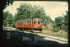 Duplicate Slide Streetcar/Tram:  CNR Canadian National Car 80 Action