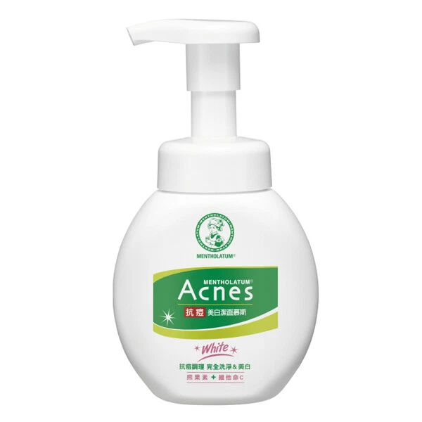 MENTHOLATUM ACNES WHITE ANTI ACNE FACIAL CLEANSING MOUSSE 150ml