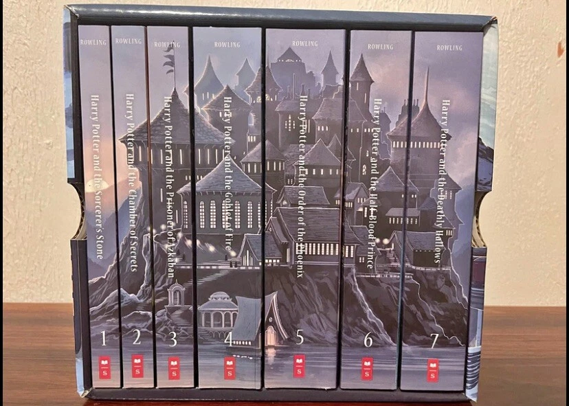 entrada mitología Recomendado Harry Potter Complete Book Series Special Edition Boxed Set Paperback –  Like New | eBay