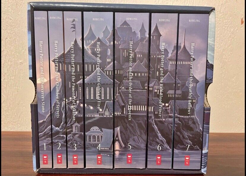 HP complete serie new edition  Harry potter box set, Harry potter