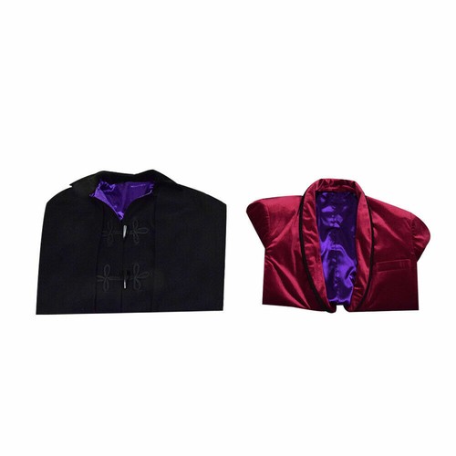 3th Doctor Who Hombres Chaqueta de Terciopelo Abrigo Disfraz Cosplay Conjunto Completo - Imagen 8 de 8