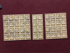 BRD: Mi 348 (y?)20er, 16er, 8er Block 7 Pfg gestempelt - Elisabeth von Thüringen
