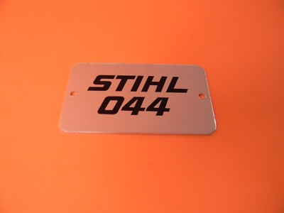 NAME TAG MODEL PLATE FOR STIHL 044 CHAINSAW ---- DRAWER 71
