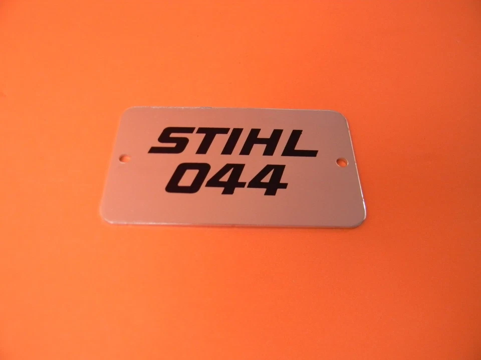 CUSTOM CHAINSAW PARTS FOR STIHL NAME TAG MODEL PLATE FOR STIHL 044 CHAINSAW ---- DRAWER 71