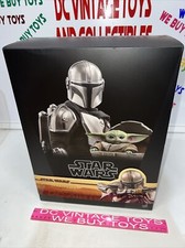 Ready! Hot Toys TMS015 THE MANDALORIAN AND THE CHILD (DELUXE VERSION) 1/6 New
