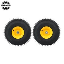 Replacement 15 X 6.00-6 Tires Assembly 464881 For John Deere Riding Mowers 2pcs Replacement 15 X 6.00-6 Tires Assembly 464881 For John Deere Riding Mowers 2pcs