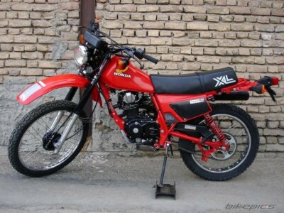 HONDA XL125 S 1984-1985 XL185 S 1983-1984 SIDE COVER PANEL [ORANGE