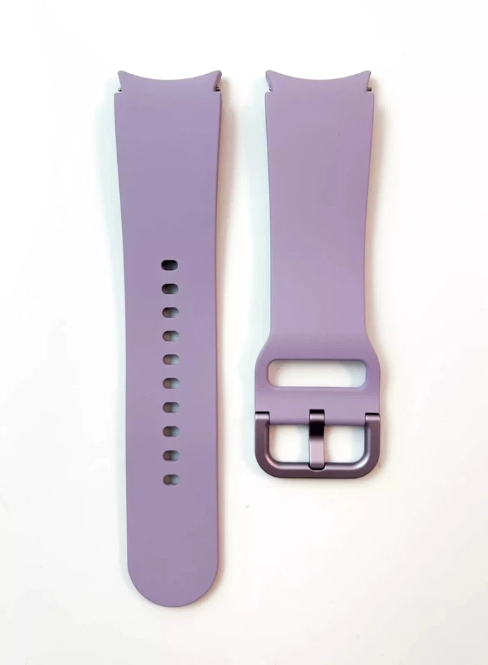 Original OEM Samsung Galaxy Watch 4 5 6 Smartwatch Silicone 20mm Width Band S/M