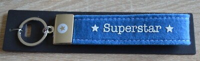 Depesche felt keychain, ''SUPERSTAR'', new