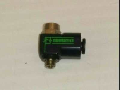 ASCO NUMATICS 0FCRN RIGHT ANGLE FLOW CONTROL, 10-32 UNF, NNB
