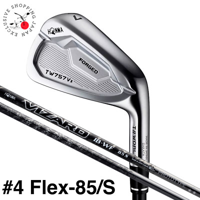 HONMA クラブVIZARD6本 HONMA T World TW757Vx Iron 4 VIZARD IB-WF PROTOTYPE 85 Graphite