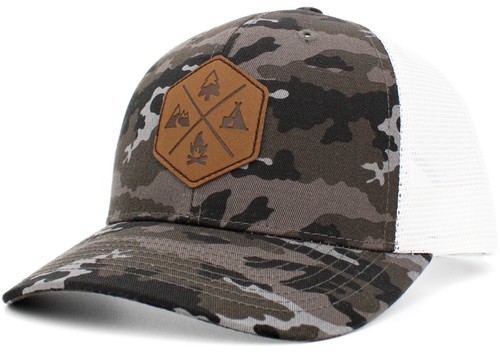 White Snapback Cap Trucker Hat | eBay