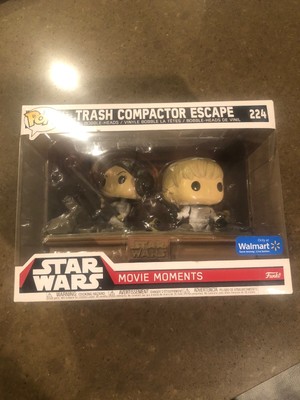 Funko Pop Star Wars Movie Moments Trash Compactor Escape LEIA & LUKE #224 1882629232012 | eBay
