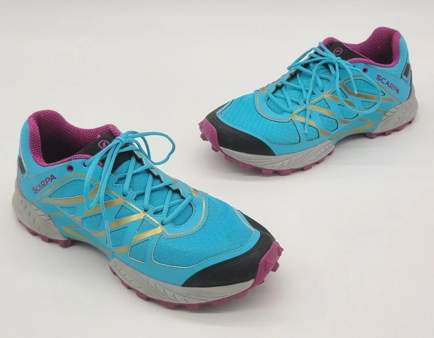 Scarpa Neutron Hiking Trail Running Vibram Shoes Women s Size 7.5