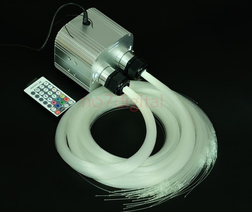 Kit de luz de fibra óptica Twinkle Star romántico dormitorio hágalo usted mismo estrella techo luz de noche - Imagen 2 de 8