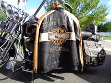 Harley Davidson Prestige Leather Jacket 100th Anniversary Heritage Springer Dyna