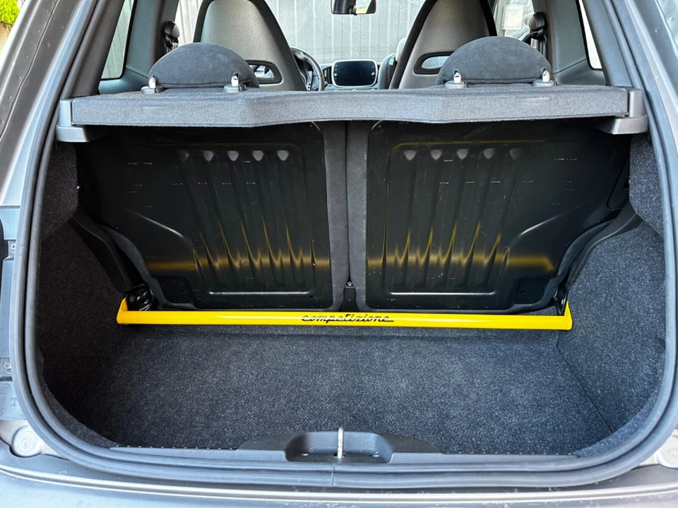 BARRA BASSA DUOMI POSTERIORE ANTIROLLIO IRRIGIDIMENTO IN ACCIAIO FIAT ABARTH 500 - Immagine 3 di 4