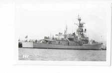 PHOTO NAVY WARSHIP DROOLING SHIP