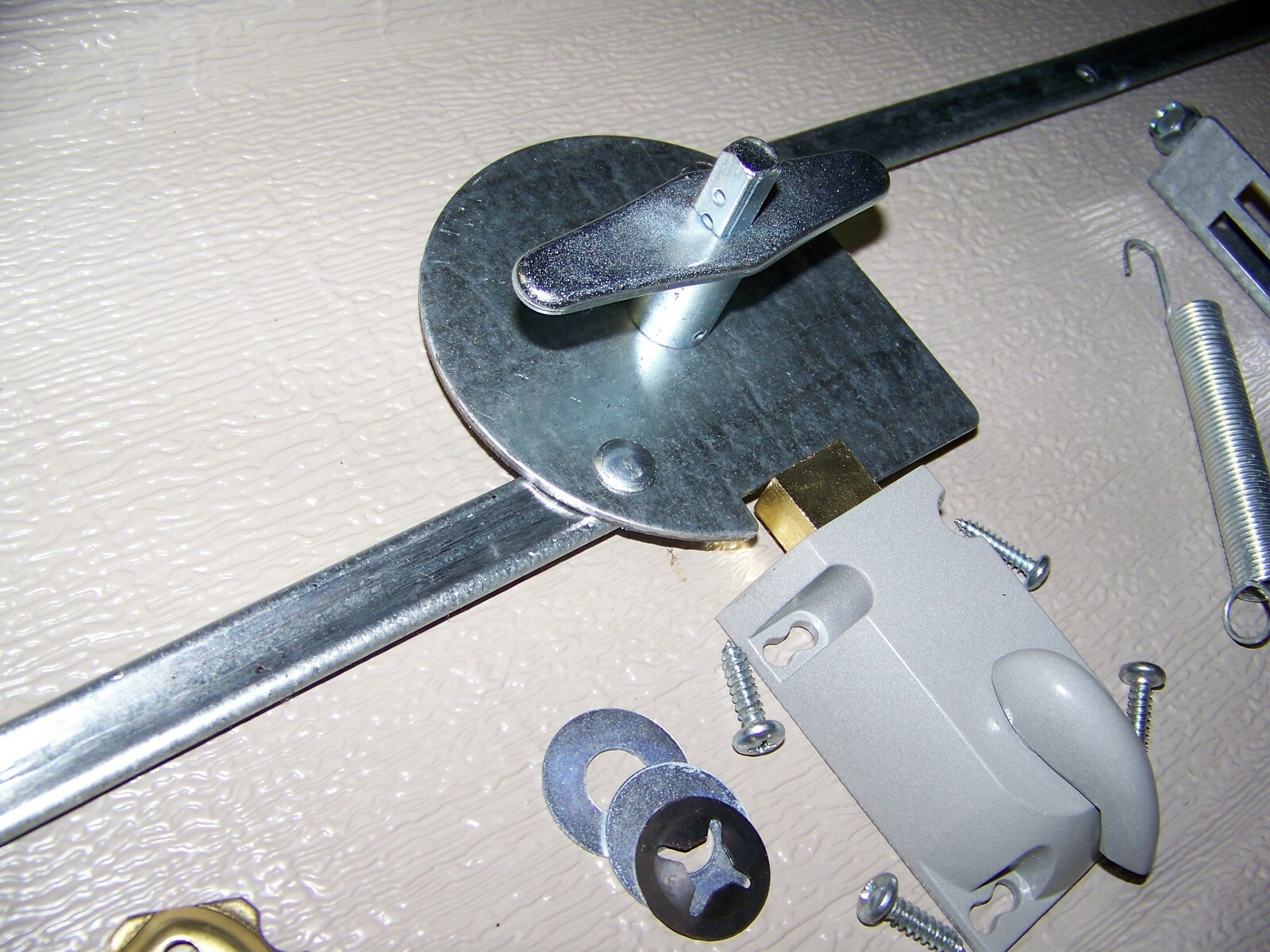 Garage Door Lock Set 1 Car Door Extension Spring eBay