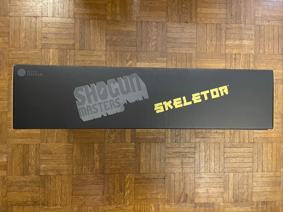 ¡NUEVO! Mattel Shogun Masters Golden Havoc Skeletor LE 1 de 2000 Hecho EN MANO Foto 3 de 4