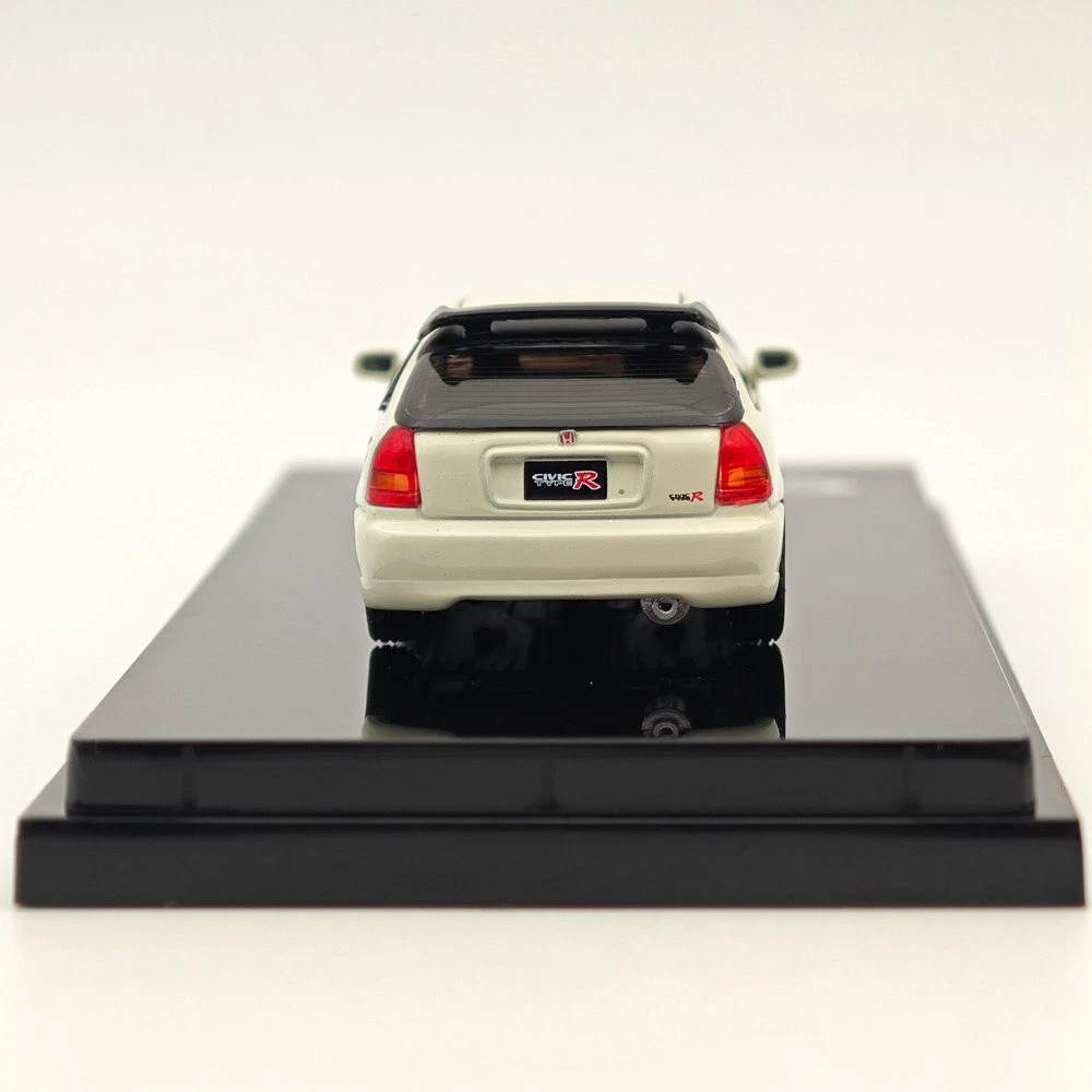 Honda Civic Type R EK9 1:64 ミニカー Hobby Japan - JDM64 - Honda Civic Type R EK9 Yellow