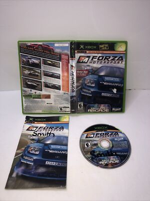 Forza Motorsport (Microsoft Original Xbox, 2005) CIB Complete w/ Manual - Tested