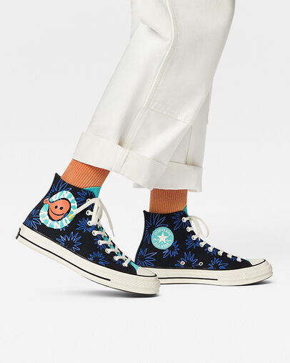 CONVERSE Unisex Chuck Taylor 70 Sunny Floral Unity Sneaker [Mens 