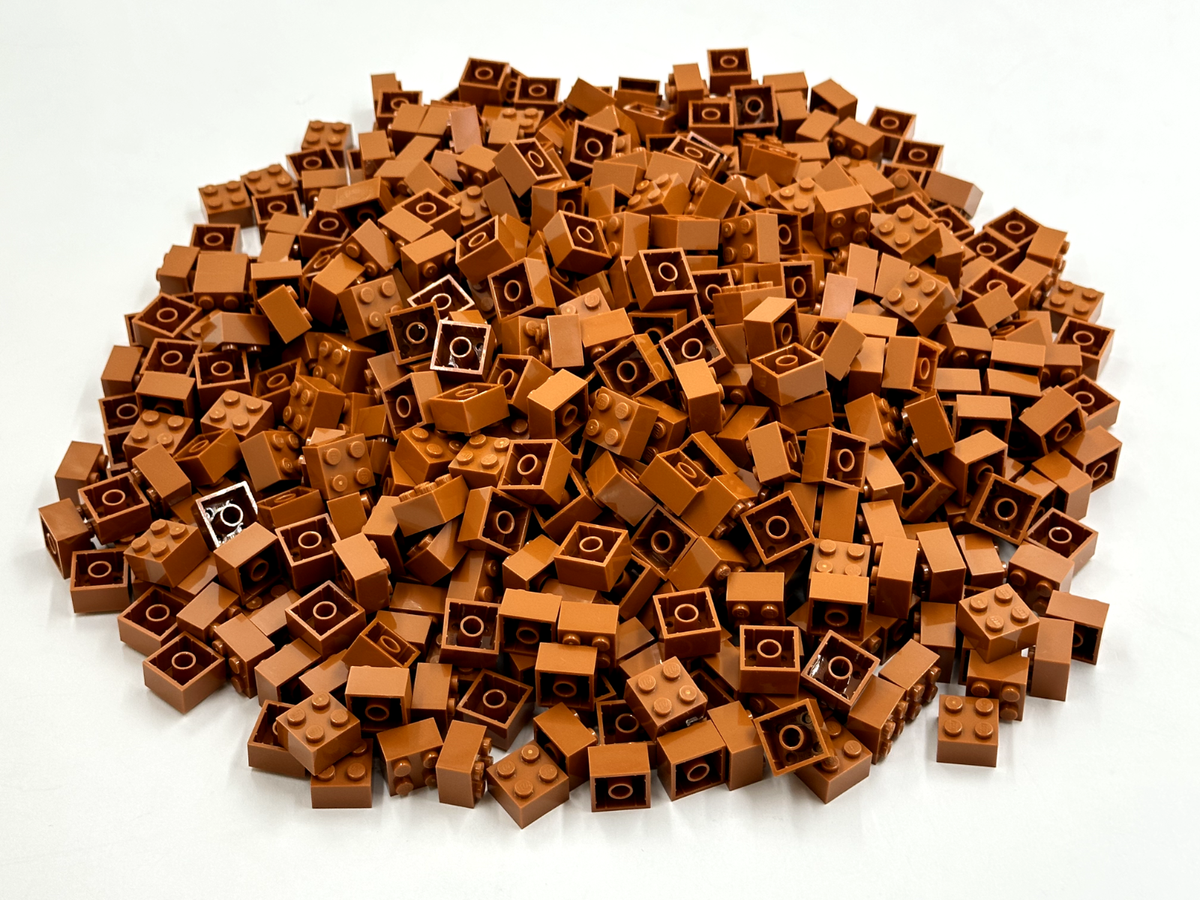 LEGO Pack of 200x New Dark Orange Brick 2 x 2 BULK BRICKS | eBay
