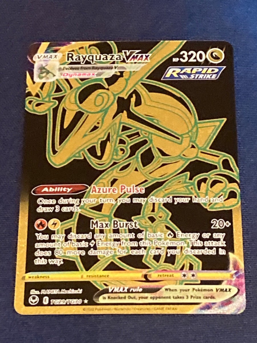 Pokémon - Rayquaza VMAX - Silver Tempest Trainer Gallery Pokémon - Rayquaza VMAX - Silver Tempest Trainer Gallery