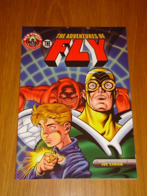 NOVELA GRÁFICA FLY ADVENTURES OF RED CIRCLE PRODUCTIONS JOE SIMON 9781879794184