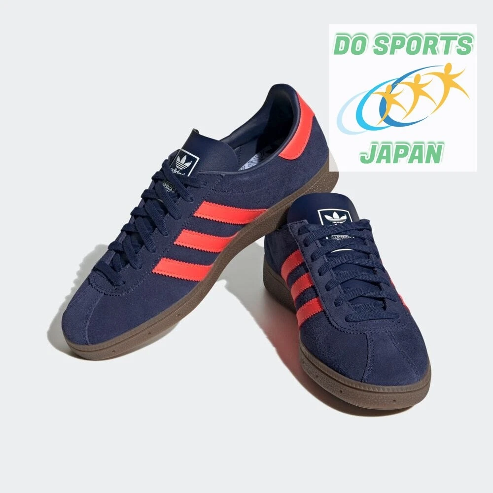 Originals Munchen City Series GY7400 Dark Blue/Solar Red/Gum Men Unisex eBay