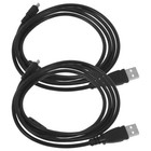 2 Pcs Charging Cables Usb for Transfer Camera Charger Cord