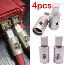 4PCS Car Audio Power and Ground 1/0 to 1/0 Gauge Amp Input Reducers Wire Reducer