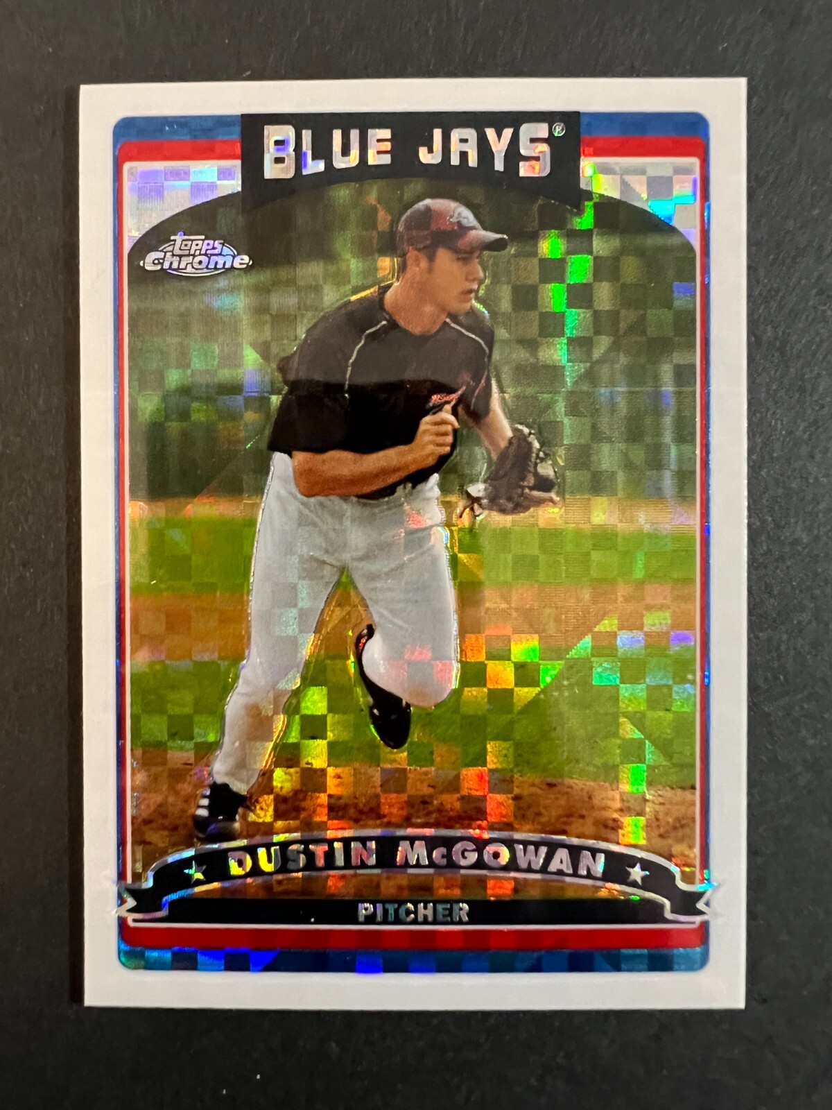 2006 Topps Chrome Xfractor #229 Dustin McGowan - 50% off 5 or more under $5